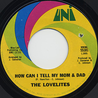 Lovelites / How Can I Tell My Mom & Dad front