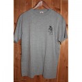 Andres Limited T-Shirts / One Point Print (Gray x Black) [S]