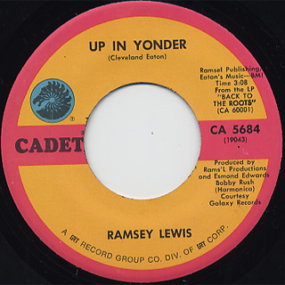 Ramsey Lewis / He Ain't Heavy, He's My Brother c/w Up In Yonder back