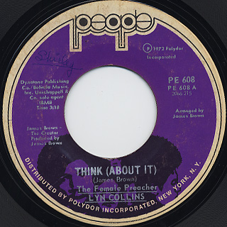 Lyn Collins / Think(About It) c/w Ain't No Sunshine