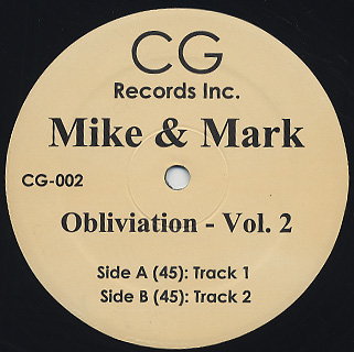 Mike & Mark / Obliviation Vol.1 back