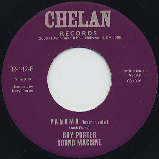 Roy Porter Sound Machine / Panama back