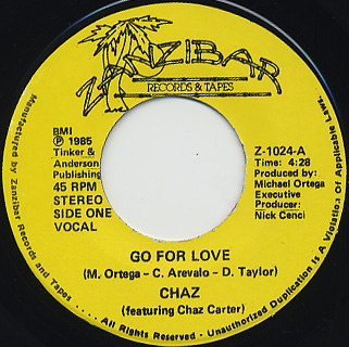 Chaz / Go For Love