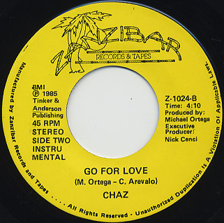 Chaz / Go For Love back