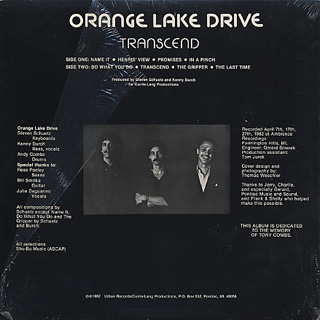 Orange Lake Drive / Transcend back