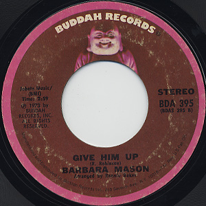 Barbara Mason / Caught In The Middle c/w Give Me Up back