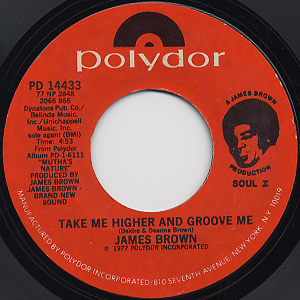James Brown / Take Me Higher And Groove Me c/w Summertime front