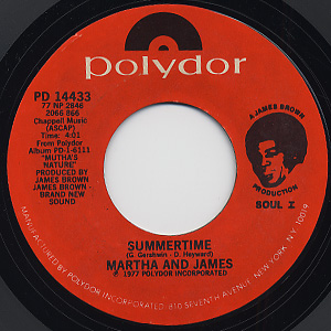 James Brown / Take Me Higher And Groove Me c/w Summertime back