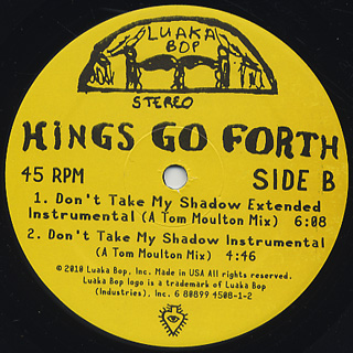 Kings Go Forth / Don't Take My Shadow (Tom Moulton Mixes) back