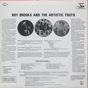 Roy Brooks And The Artistic Truth / Ethnic Expressions back
