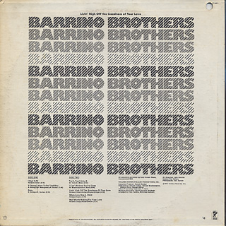 Barrino Brothers / Livin' High Off The Goodness Of Your Love back