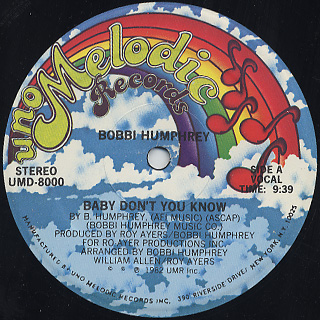 洋楽 Bobbi Humphrey - Baby Don't You Know a4104357432_5.jpg
