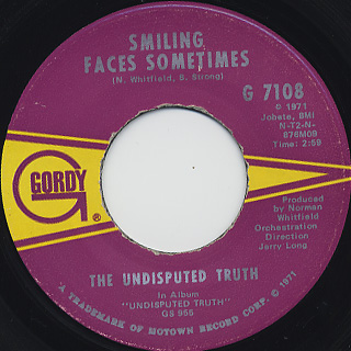 Undisputed Truth Smiling Faces Sometimes Caras Sonrientes Undisputed Truth Smiling Faces Sometimes Caras Sonrientes