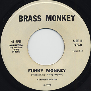 Brass Monkey / Brass Monkey back
