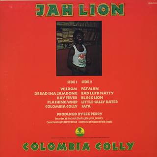 Jah Lion / Colombia Colly back