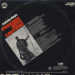 Calvin Keys / Proceed With Caution! back Calvin Keys / Proceed With Caution! back