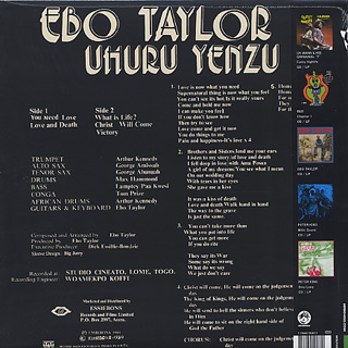 Ebo Taylor & Uhuru Yenzu / Conflict back