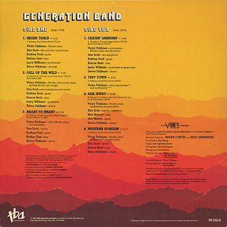 Generation Band / Call Of The Wild back