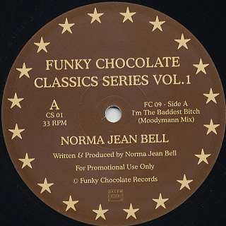 Norma Jean Bell / Funky Chocolate / Classics Series Vol.1