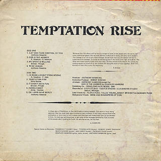 Temptation Rise / S.T. back