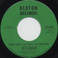 Betty Wright / Girls Can't Do What The Guys Do