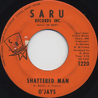 O'Jays / Shattered Man front