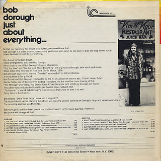 Bob Dorough / Just About Everything... back