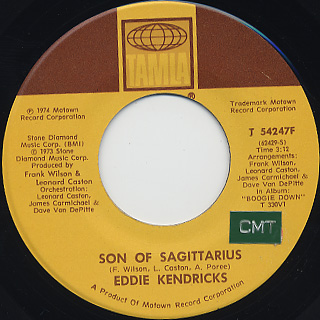 Eddie Kendricks / Son Of Sagittarius