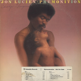 Jon Lucien / Premonition front