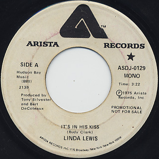 Linda Lewis / It's In His Kiss back
