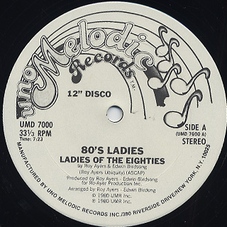 80's Ladies / Ladies Of The Eighties front