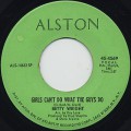Betty Wright / Girls Can't Do What The Guys Do