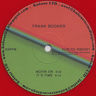 Frank Booker / RSD Special:It's Time