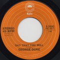 George Duke / Say That You Will
