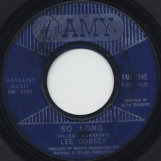 Lee Dorsey / Get Out Of My Life, Woman back