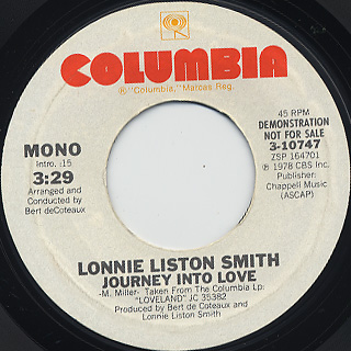 Lonnie Liston Smith / Journey Into Love back