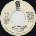 Spiritual Concept / I Don't Wanna Hear