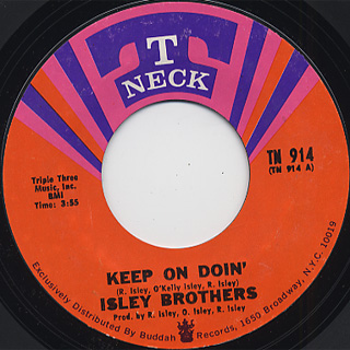 Isley Brothers / Keep On Doin'