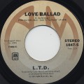L.T.D. / Love Ballad c/w Let The Music Keep Playing