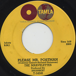 Marvelettes / Please Mr. Postman front