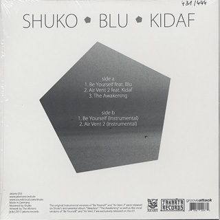 Shuko / The Awakening EP back