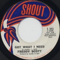 Freddy Scott  / Got What I Need