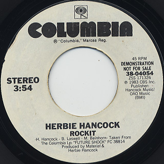 Herbie Hancock - Rockit (Re-Release) Herbie Hancock - Rockit (Re-Release)