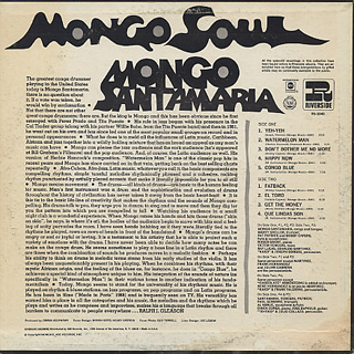 Mongo Santamaria / Mongo Soul back