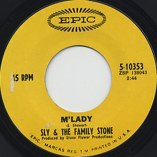 Sly & The Family Stone / Life back