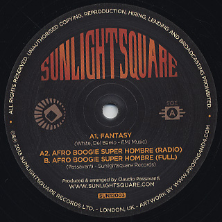 Sunlightsquare / Afro Boogie Super Hombre front