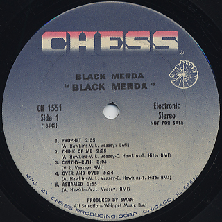 Black Merda / S.T. label