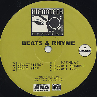 Daennac / Beats & Rhyme front