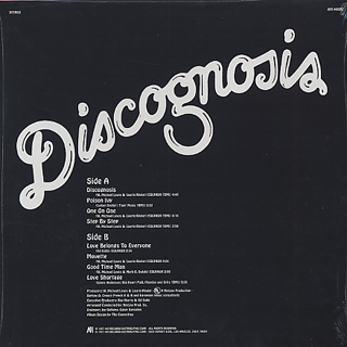 Discognosis / S.T. back