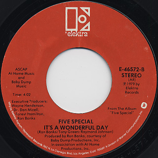 Five Special / Do It Baby back